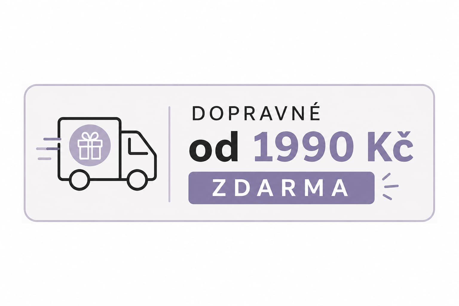 Doprava zdarma nad 1990,-Kč