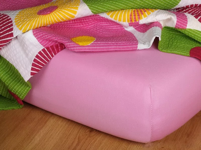 Prostěradlo jersey - starorůžová - 200/220/20