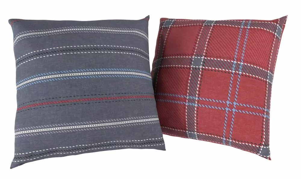 Bavlněné povlaky DELUX CAMPUS šedé - 2ks 40/40