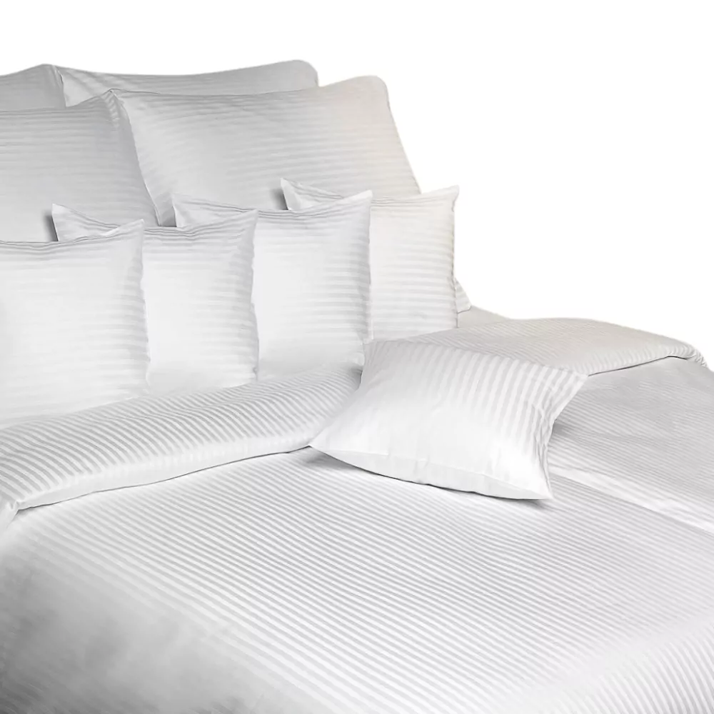 Ložní souprava damašek atlas grádl - proužek 1cm - 1x 220/200 + 2x 70/90