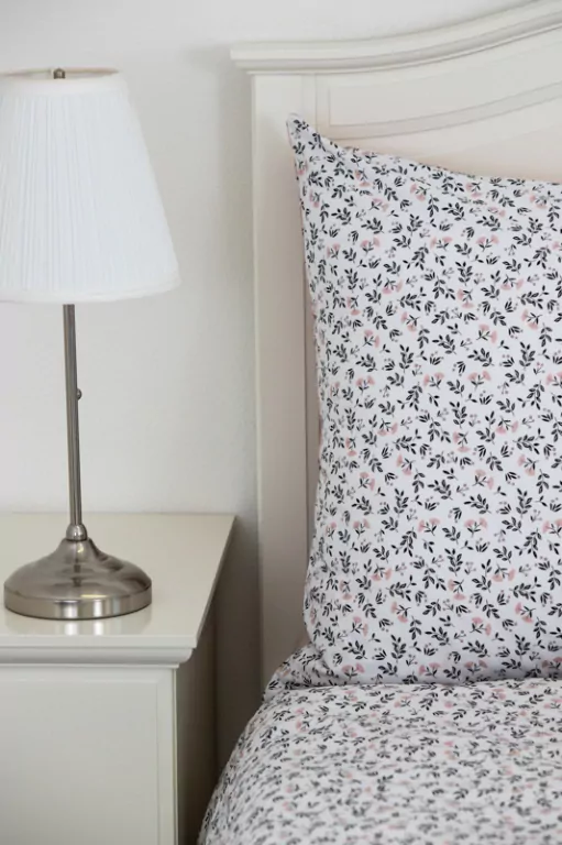 Bavlněné povlečení HERBARIUM bílé - 140/220 + 70/90