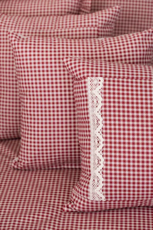 Bavlněný povlak PEPITO bordó - 40/40