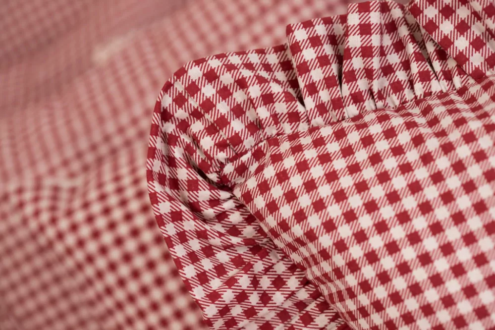 Bavlněný povlak PEPITO bordó - 40/40