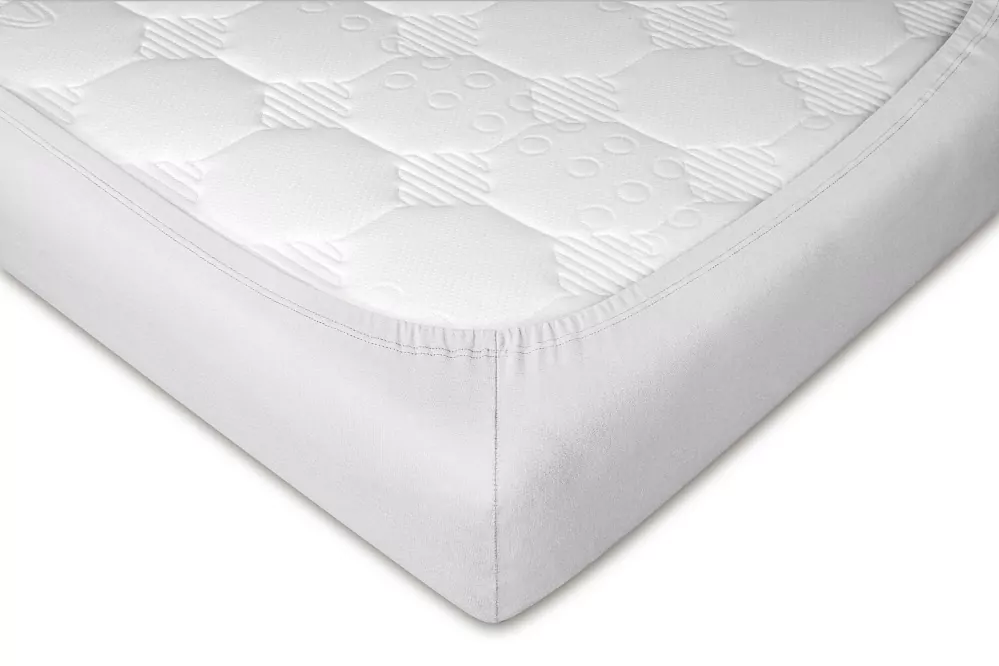 Prostěradlo jersey stříbrná - 80/200/20