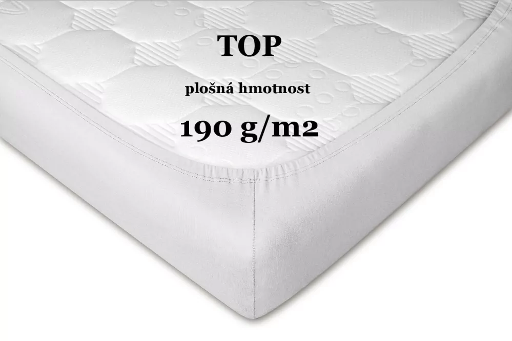 Prostěradlo jersey stříbrná - 160/220/20