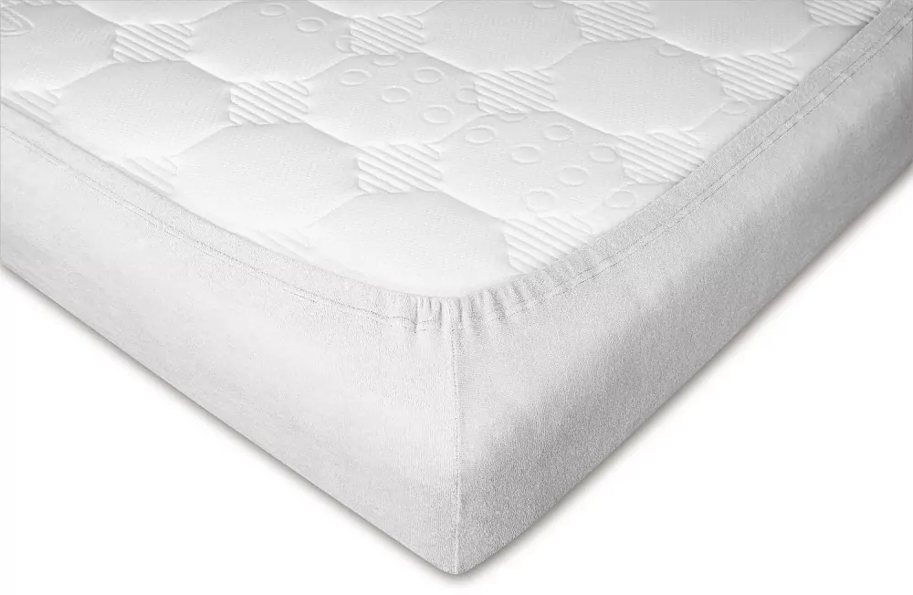 Prostěradla froté - stříbrná - 80/140/10