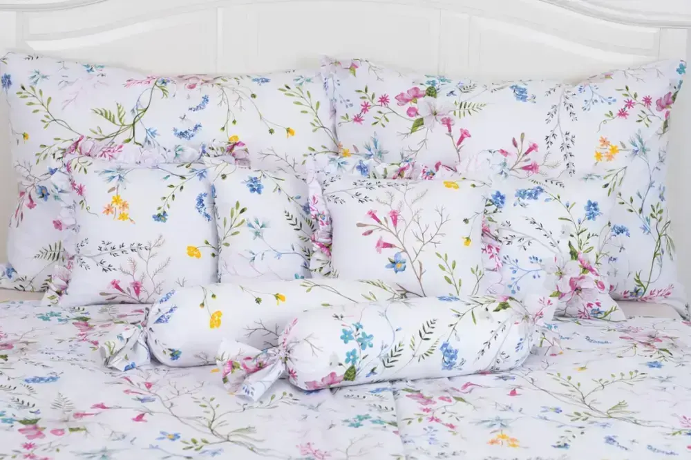 Bavlněné povlečení LOUKA - 140/220 + 70/90