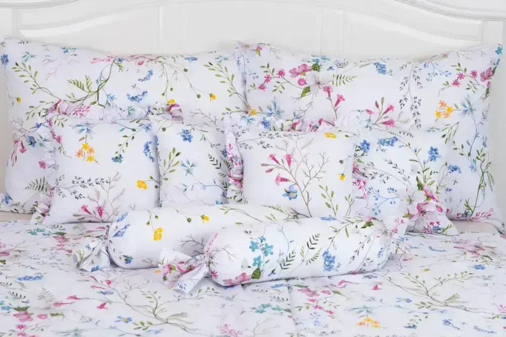 Bavlněné povlečení LOUKA - 200/200 + 2ks 70/90