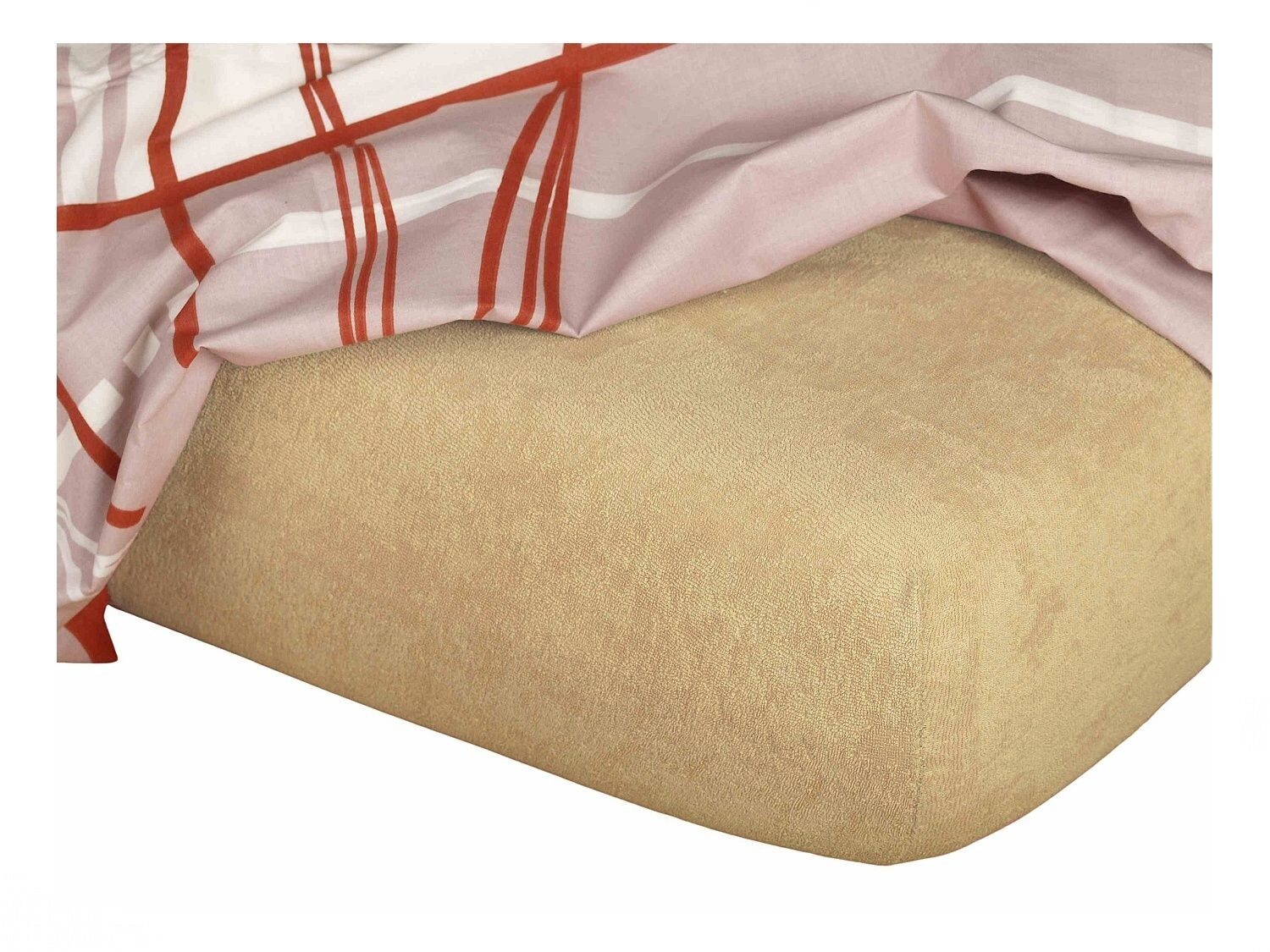 Prostěradla froté - opál - 160/200/20