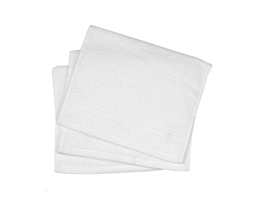 Malý froté ručník SOFIE 30×50 cm – bílý, 400 g/m²
