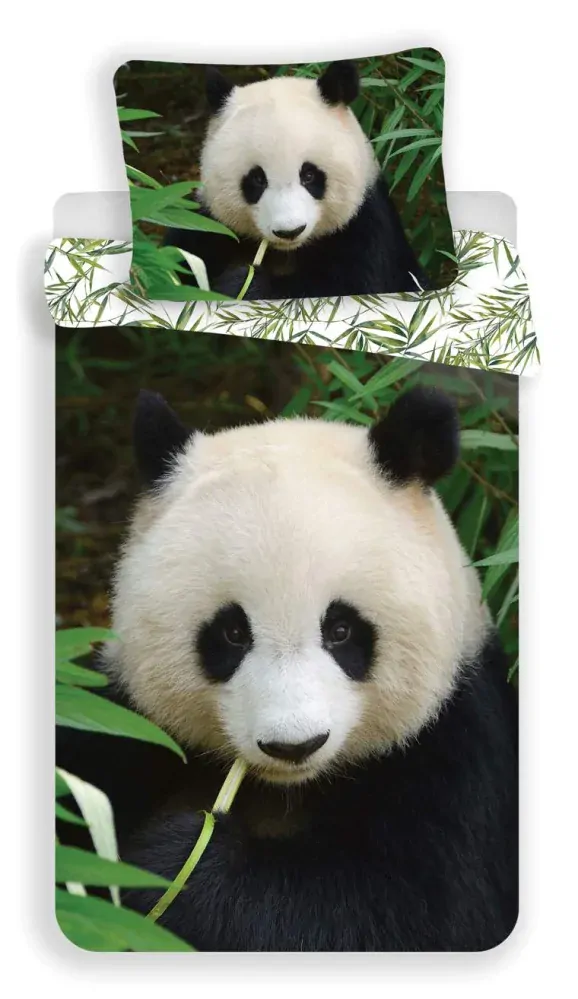 Povlečení fototisk Panda - 140/200 + 70/90