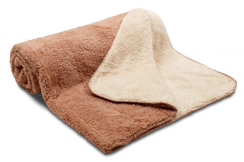 Deka OVEČKA® 150/200 cm - ČOKOLÁDOVÁ/SMETANOVÁ