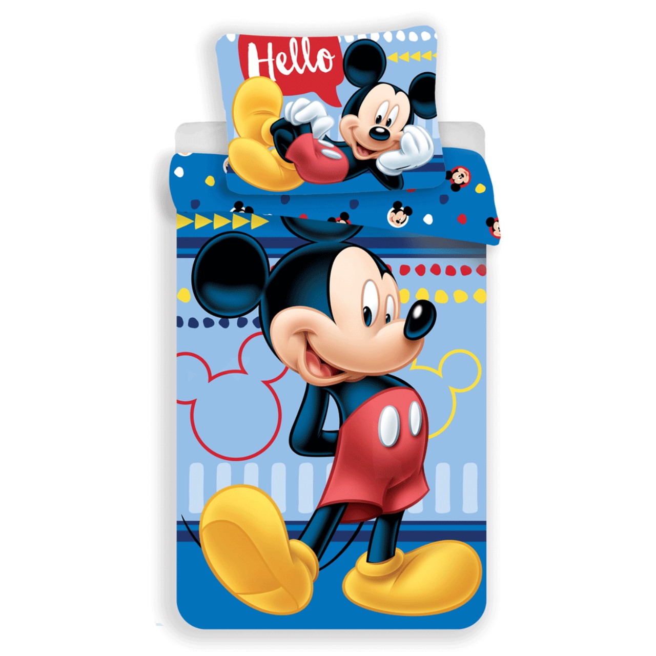 Povlečení Mickey 004 Hello 140x200, 70x90 cm