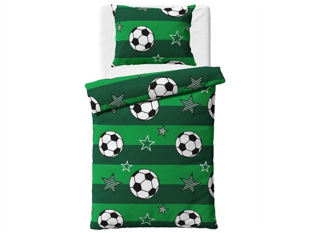 Povlečení bavlna FOTBAL - 140x200, 70x90 cm