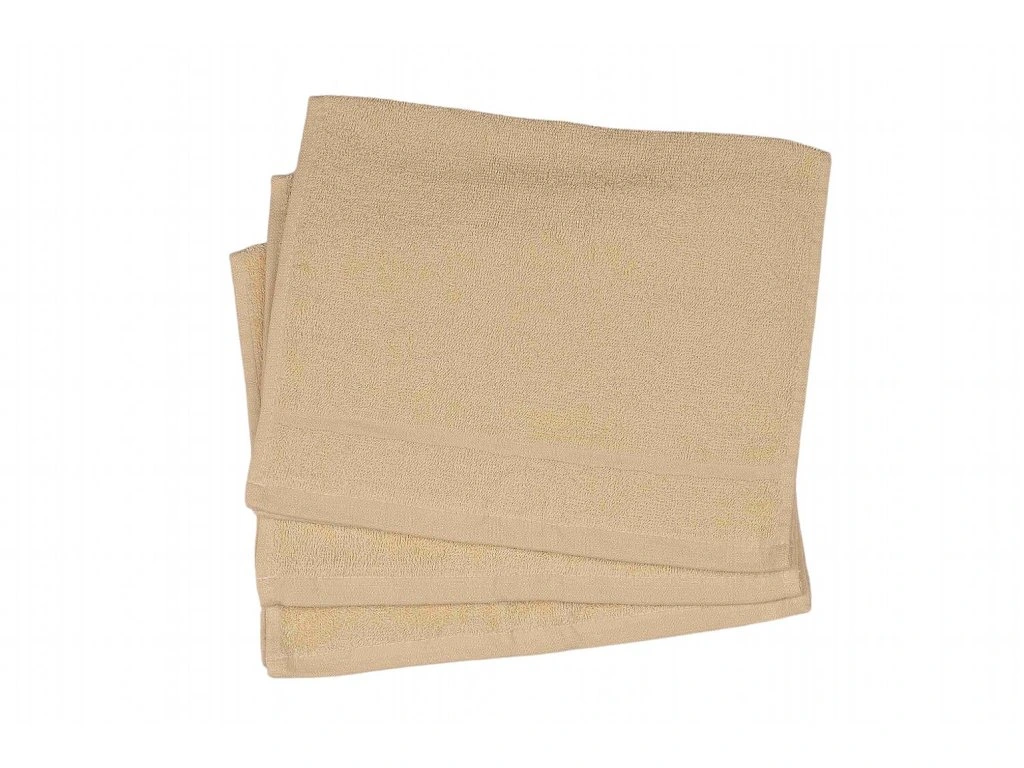 Malý froté ručník SOFIE 30×50 cm – smetanový, 400 g/m²