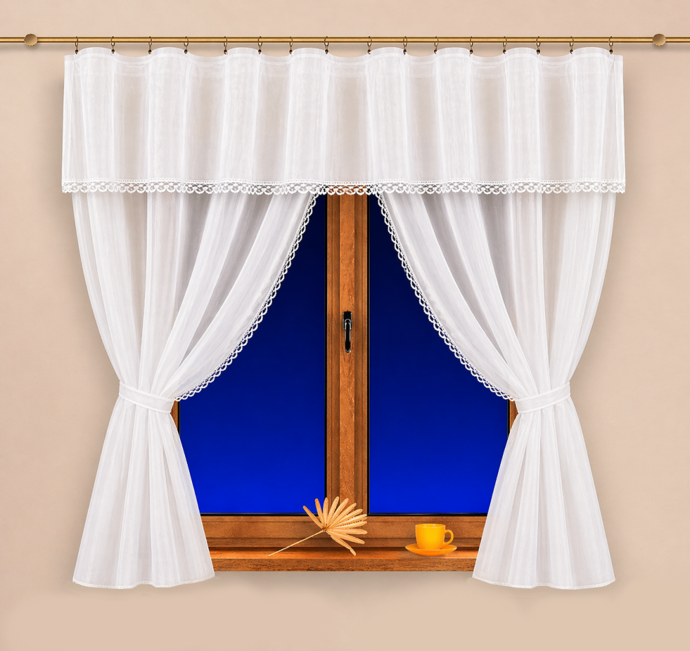Kusová záclona Michaela set 160x300 cm