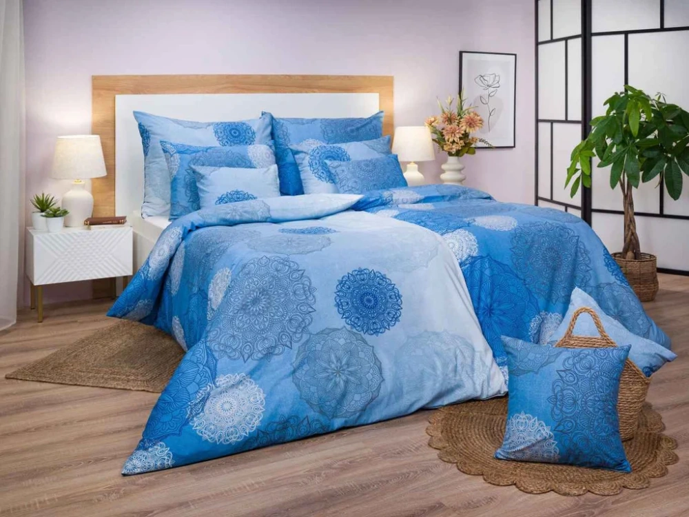 Bavlněné povlečení Magic denim - 240x200, 2ks 70x90 cm