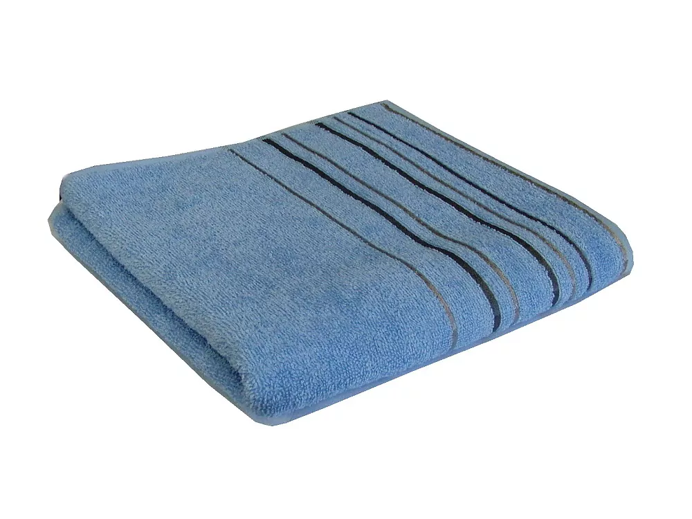 Světle modrá froté osuška Zara 70×140 cm, 450 g/m²