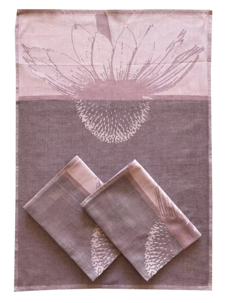 Utěrka Bavlna Extra savá 50x70 - Echinacea 3 ks