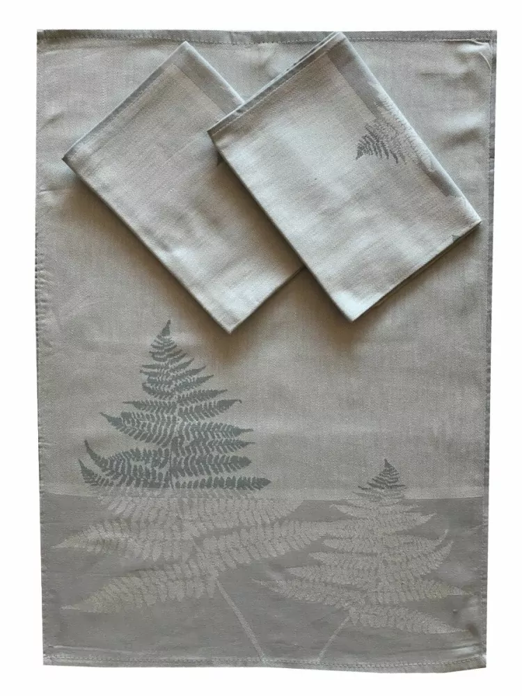 Utěrka Bavlna Extra savá 50x70 - Kapradí 3 ks