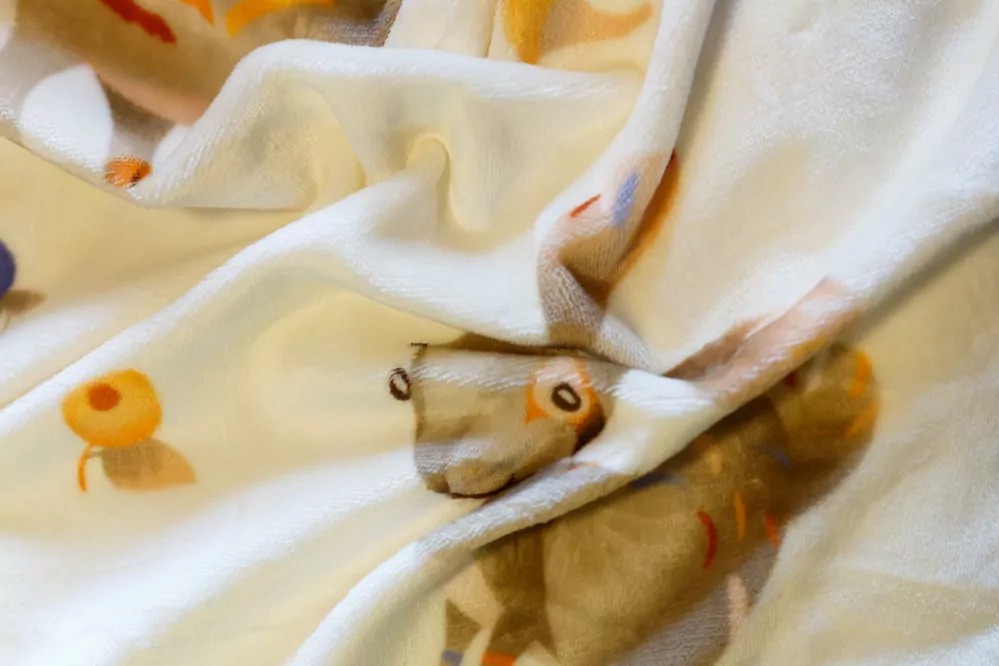 Povlečení mikroflanel do postýlky Lesní zvířátka -  40/60 + 90/135