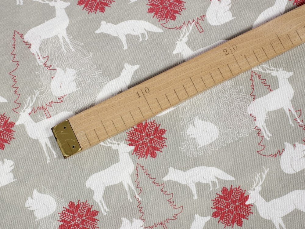 Vánoční ubrusy, prostírky - Mountain snow