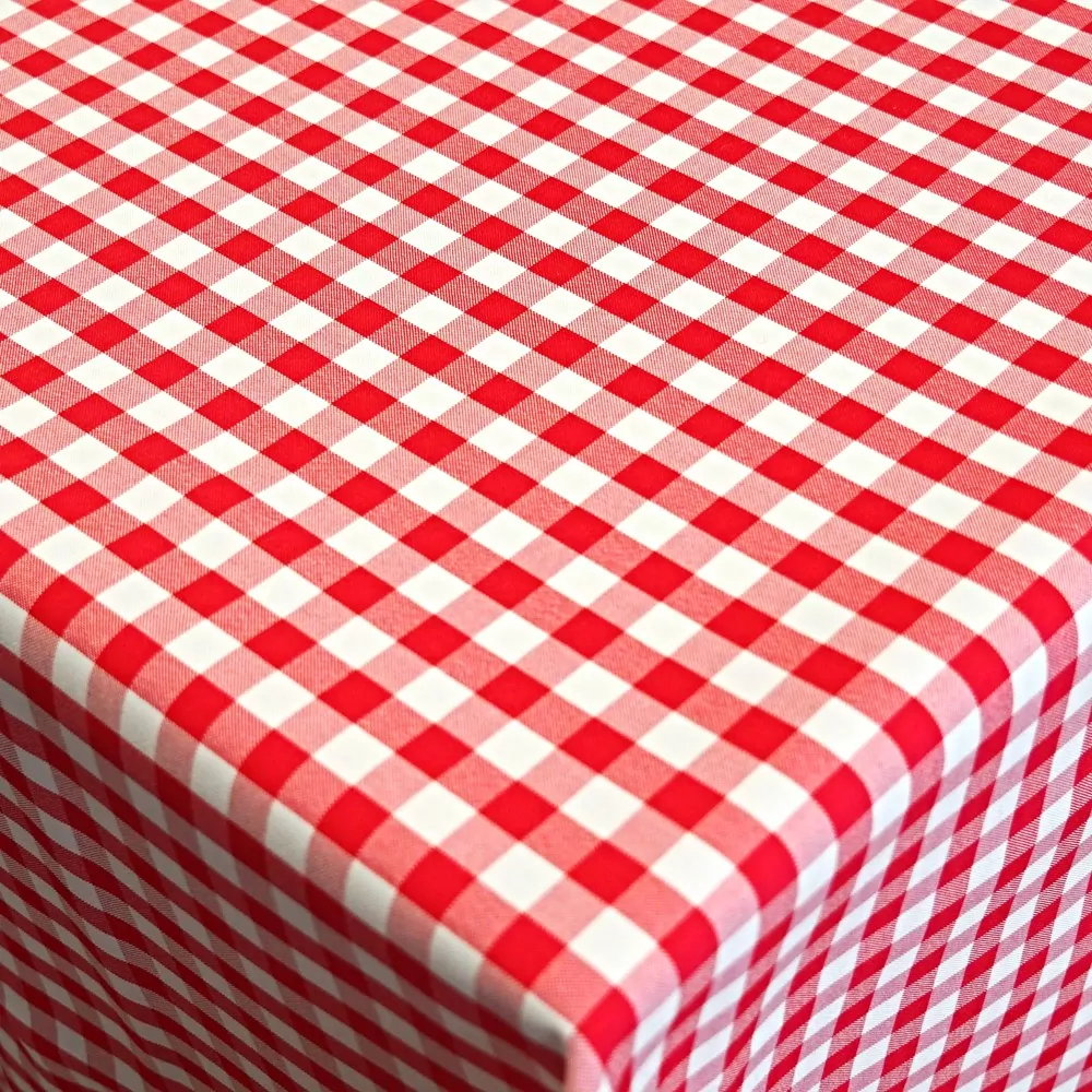 Teflonový ubrus Kanafas - červený