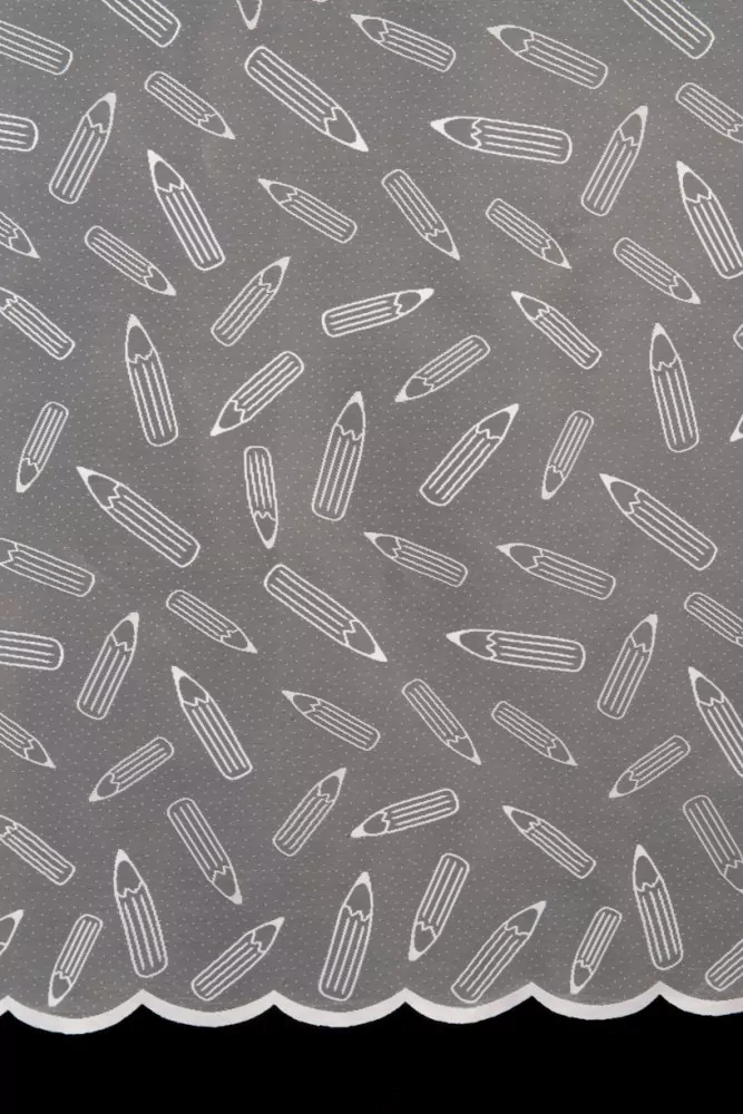 Metráž záclona dětská Tužky