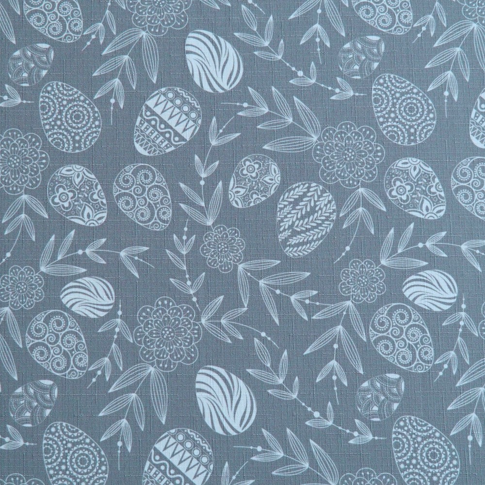 Velikonoční běhoun v metráži Vejce - šedé