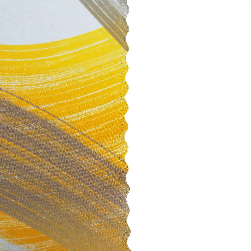 Ubrusové šály SOFT 391102-117 - Vlny žluté