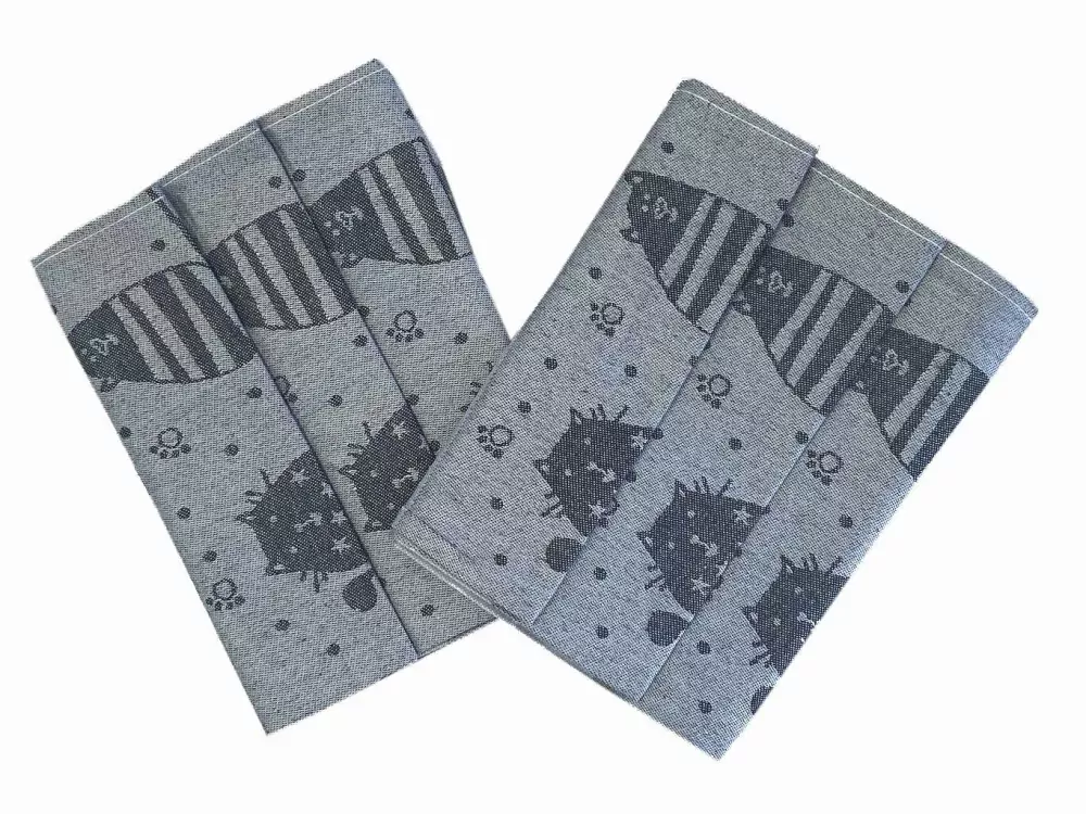 Utěrka Bavlna Extra savá 50x70cm - Kočky na střeše 3ks