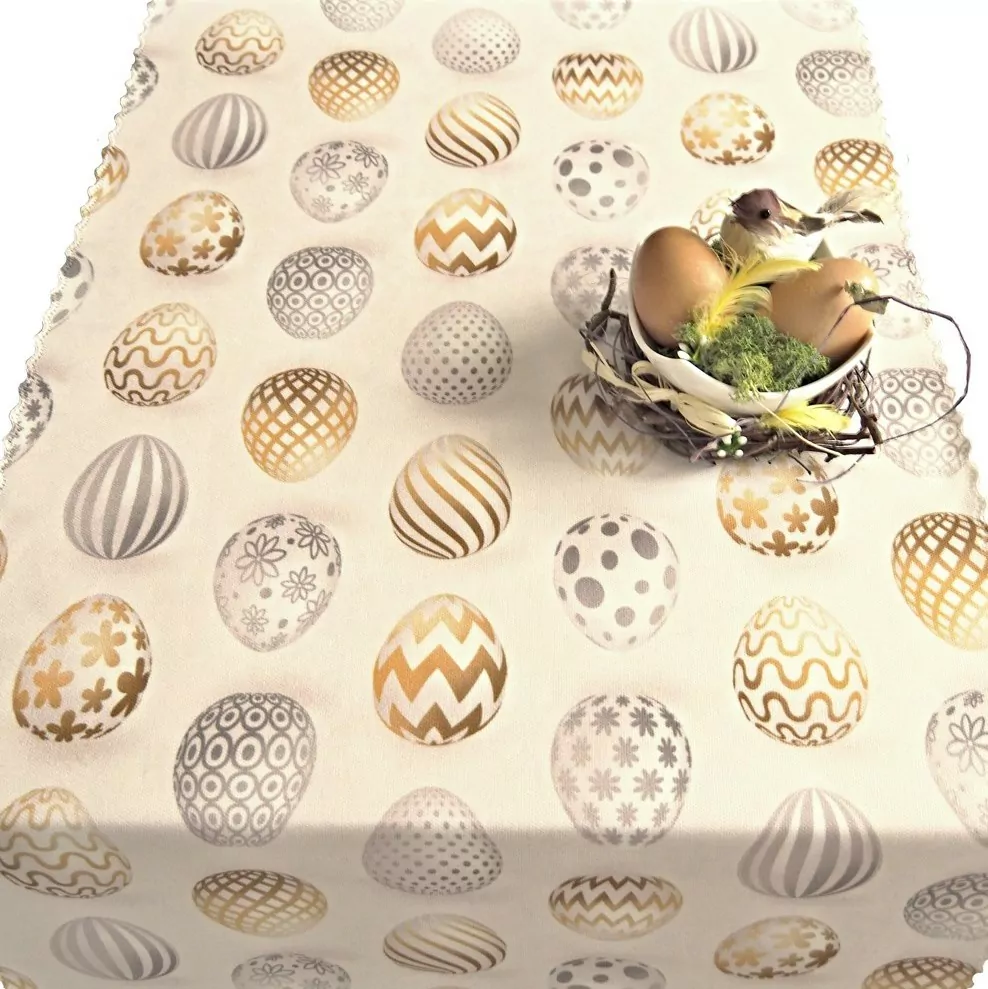 Velikonoční ubrusy a běhouny SOFT 410002-101