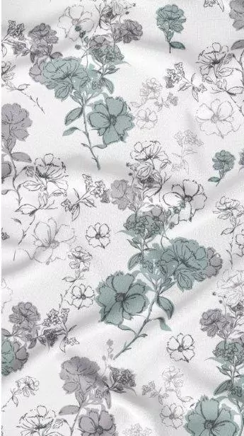 Povlečení bavlněný satén Dita - 1x 140/200 + 1x 90/70