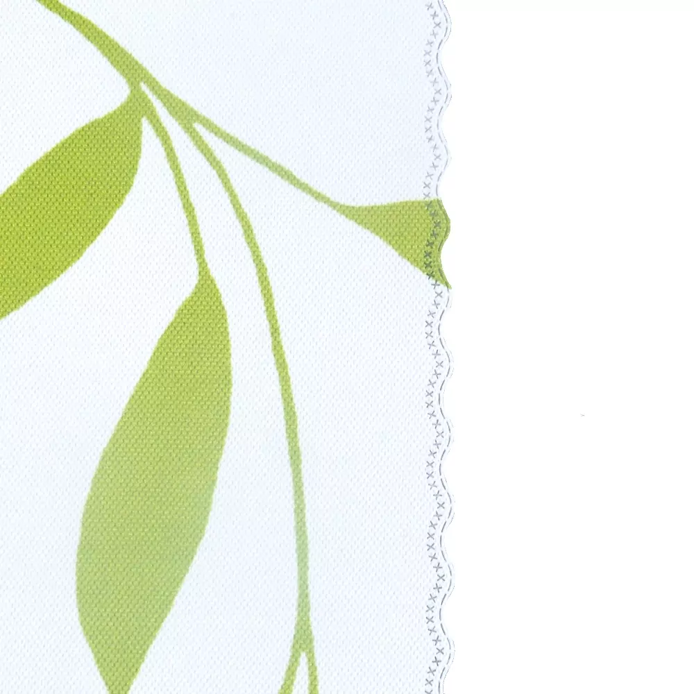 Ubrusové šály Soft 28138-103 lístky zelené