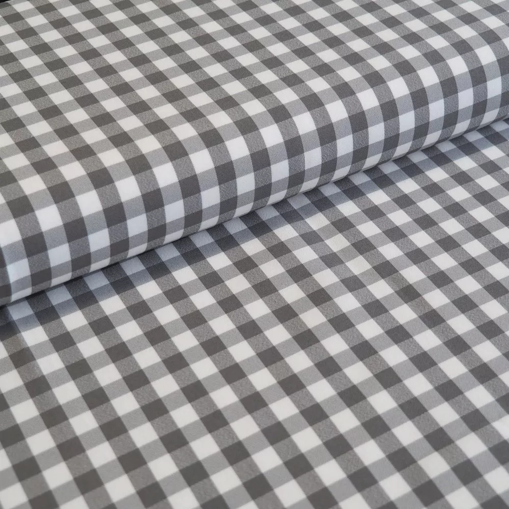 Teflonová látka Kanafas - šedý