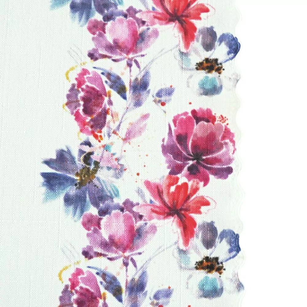 Ubrusová šála teflon v metráži - Paloma bílá