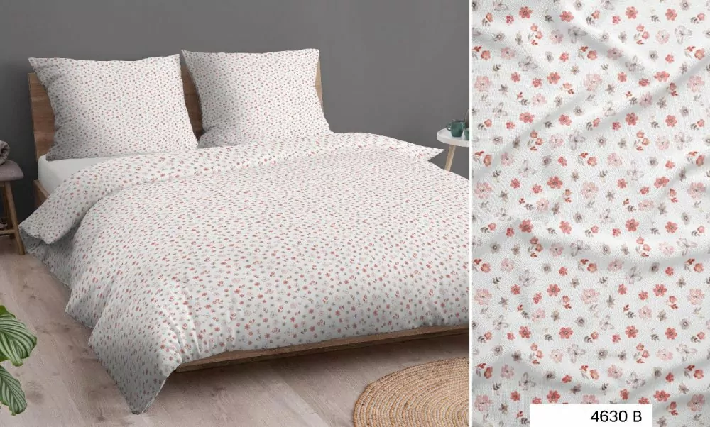 Flanelové povlečení Evika - 140/200 + 70/90