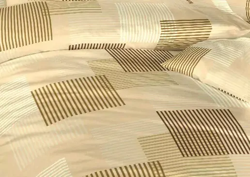 Povlečení bavlna Patrik béžový - 140/200 + 70/90