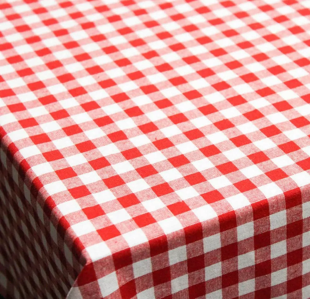 Ubrus kanafas - červený