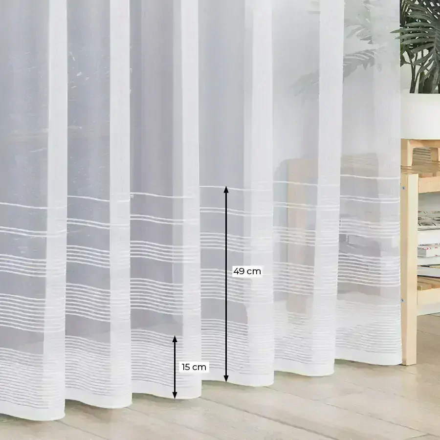 Žakárová záclona metráž Tatiana