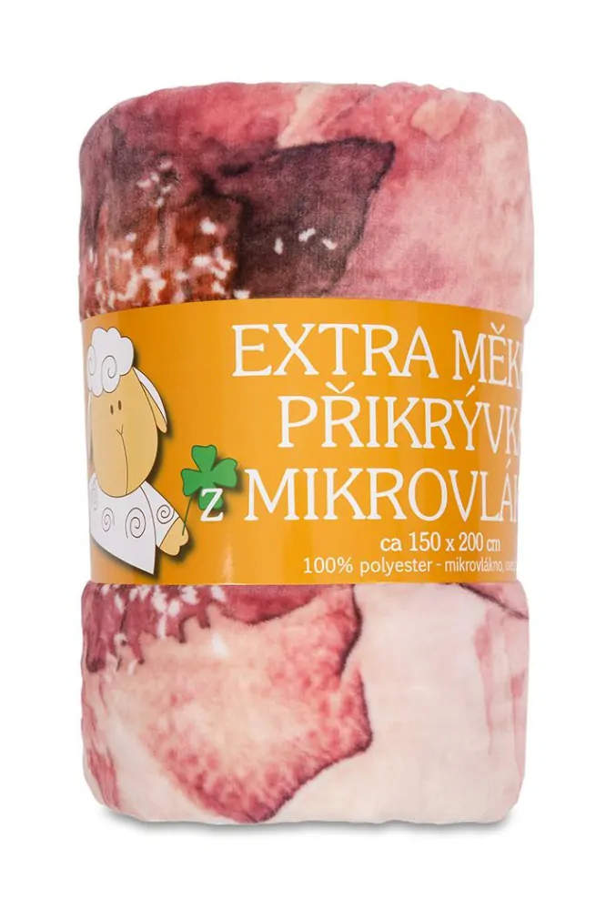 Deka mikroflanel ROSÁLIE -  150/200 cm 