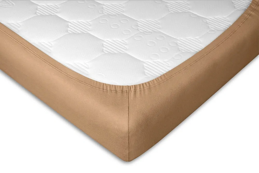 Prostěradlo jersey světle hnědé - 100/200/20