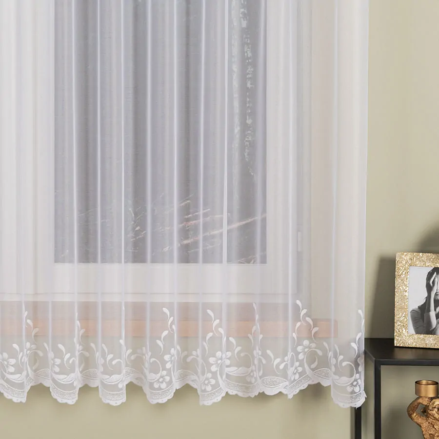 Žakárová záclona metráž Linza