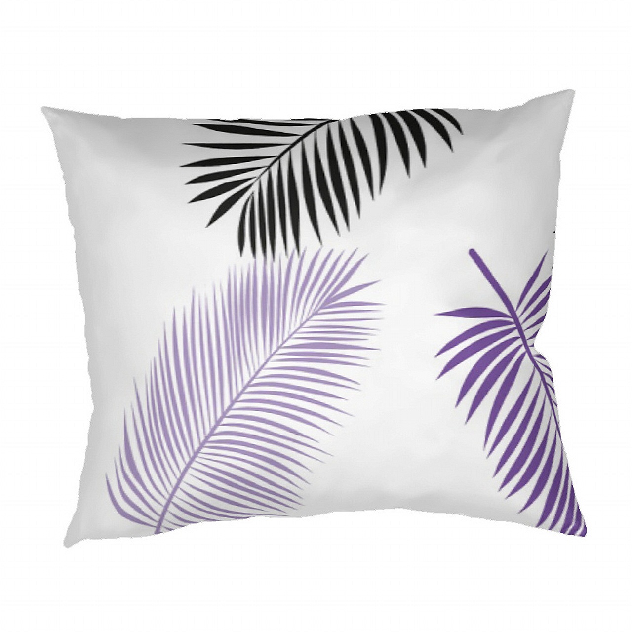 Povlak bavlna Peříčka fialová - 40/50