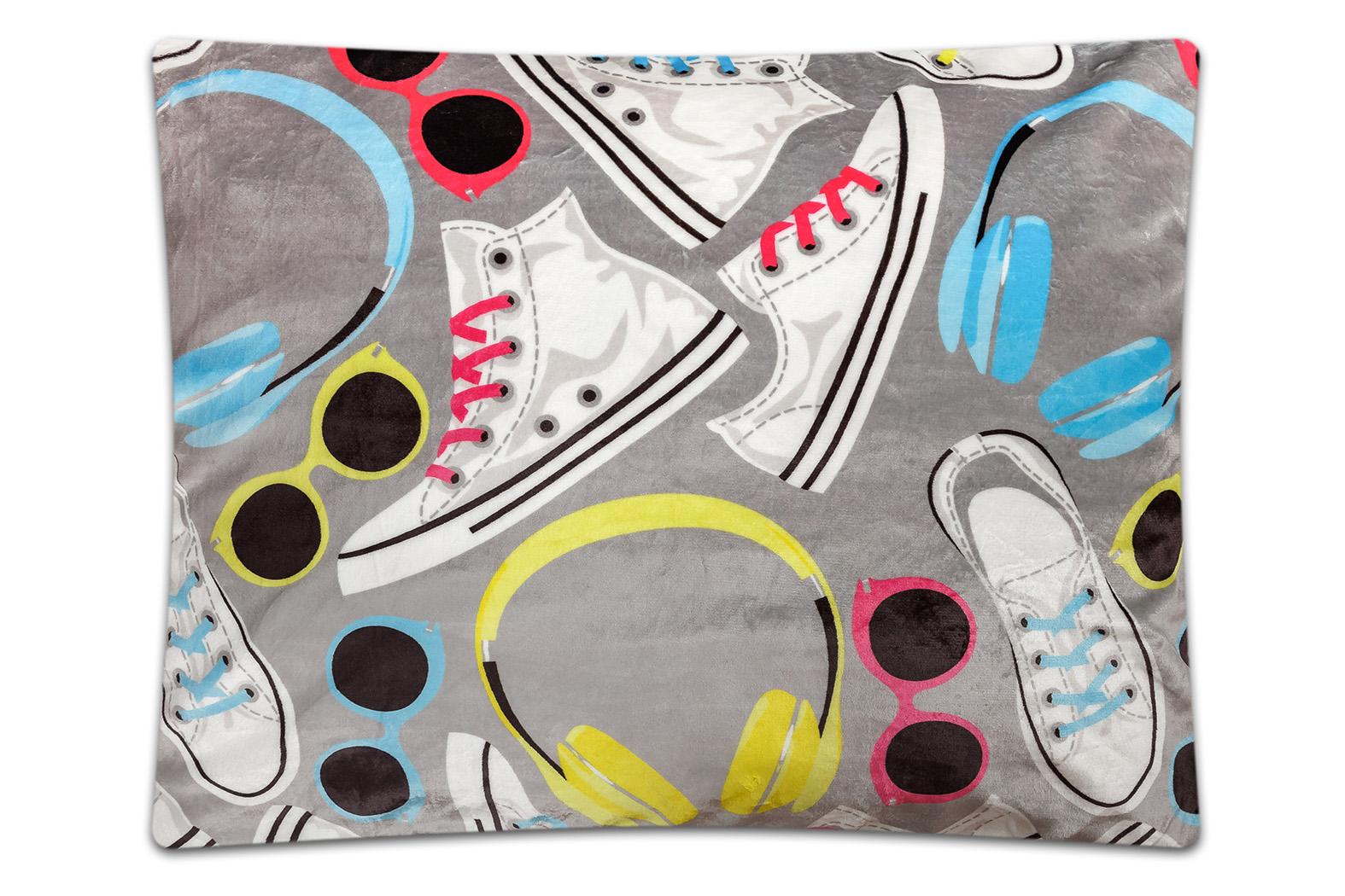 Povlečení mikroflanel KECKY - 70x90 + 140x200 cm