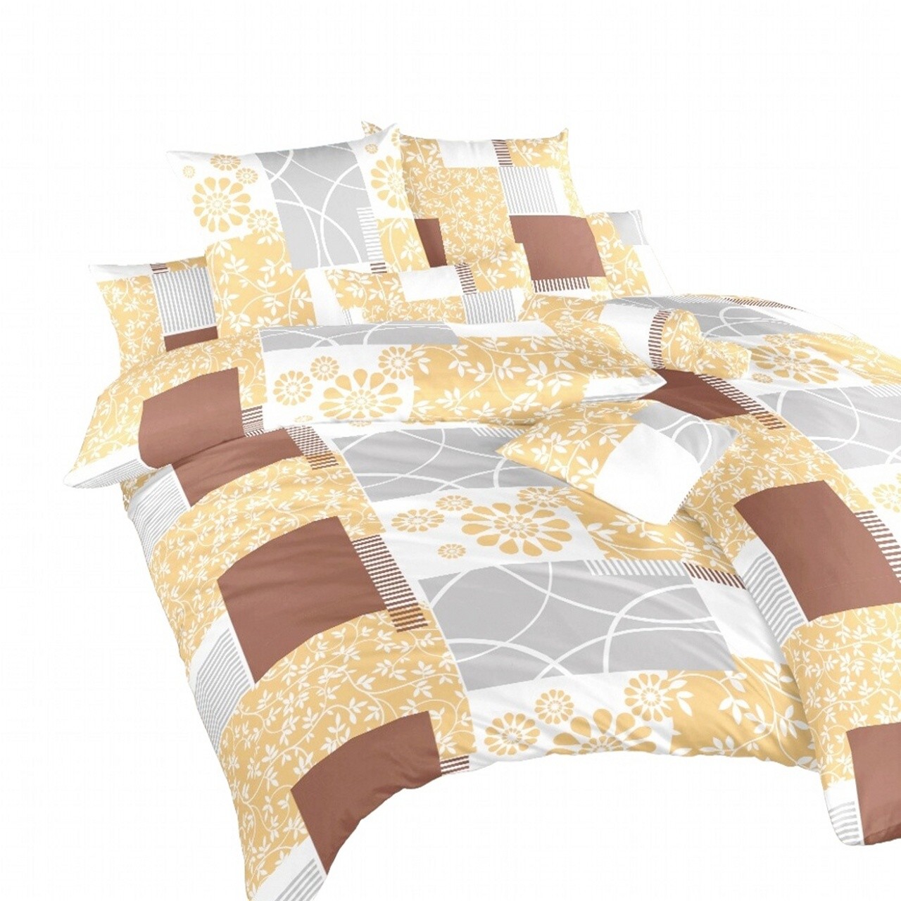 Povlečení bavlna Bluemoon nugát - 140/200 + 70/90