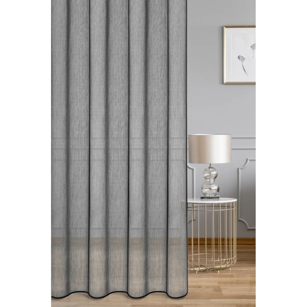 Tylová záclona metráž BLACKIRA - výška 320 cm