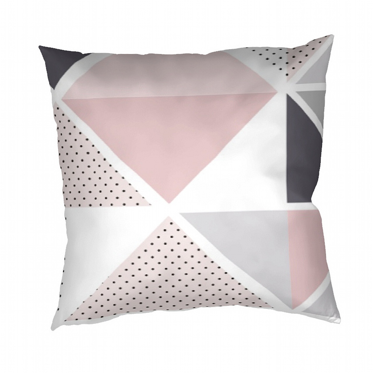 Povlak bavlna Pyramidy pudrové - 40/50