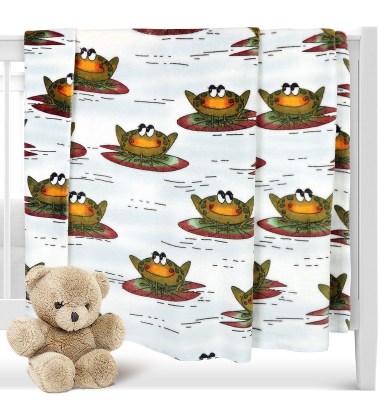 Dětská deka Ella 100x150 cm - Žabka