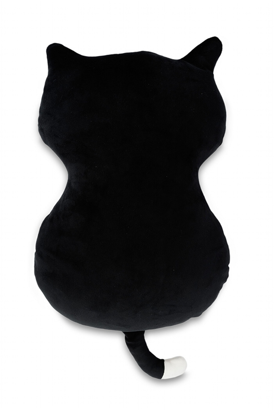 Polštářek, plyšák KOČKA MALÁ mikrospandex 32cm - černá